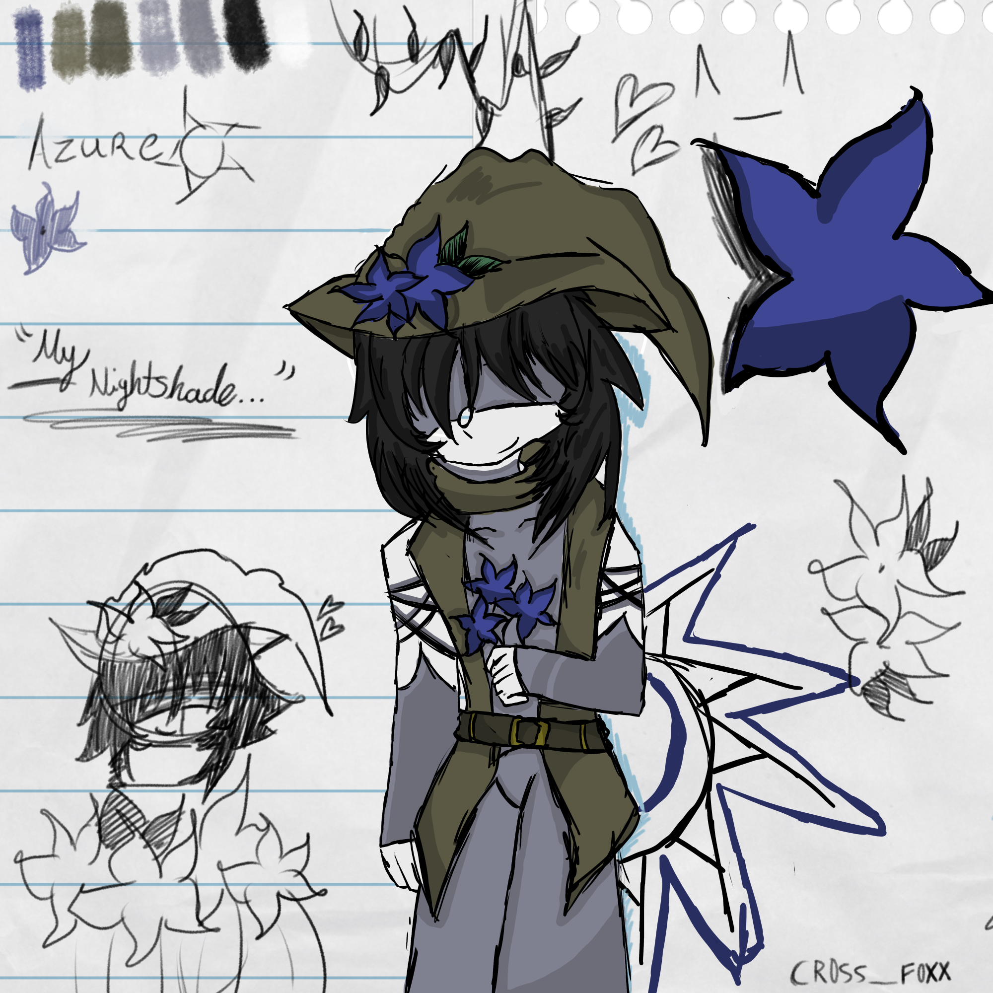 Azure ^ ^ - ibisPaint