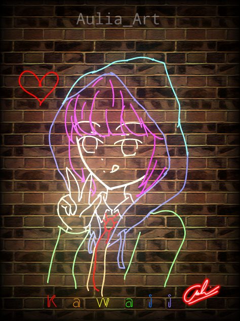 Neon illustration