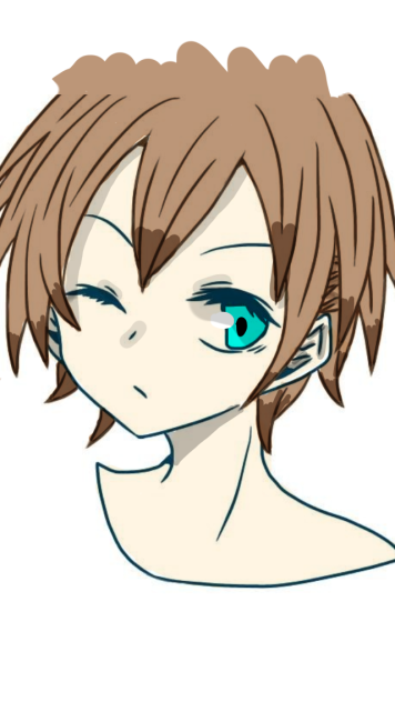 線画を塗らせていただきました。