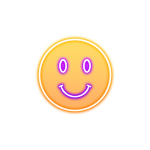 Smiley face neon sign2