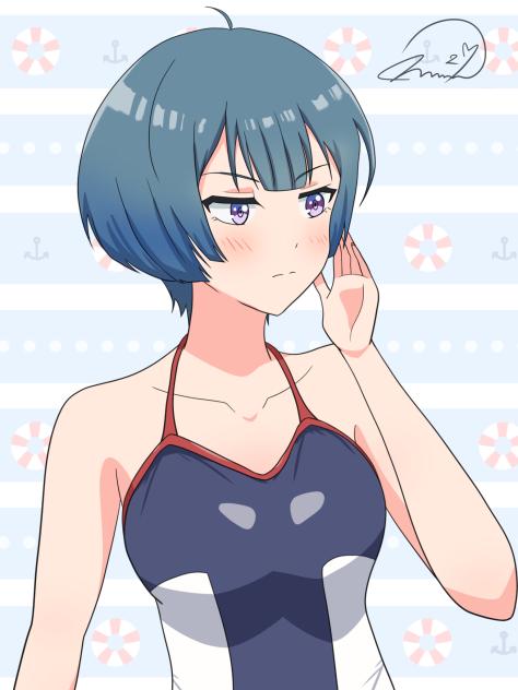 伊吹スクール水着 よう実