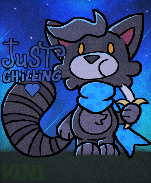 Guaxi comendo banana