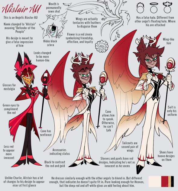 Hazbin Hotel Alistair AU