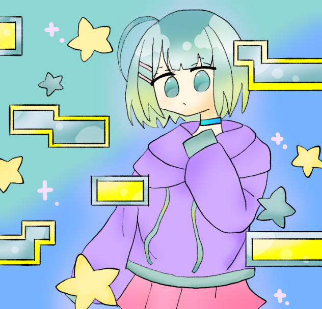 めんだこ。さんの塗り絵っ