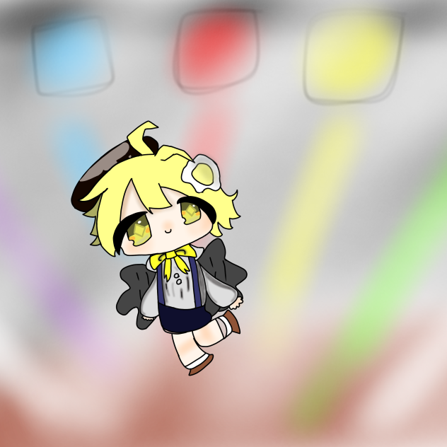 黄色の女の子