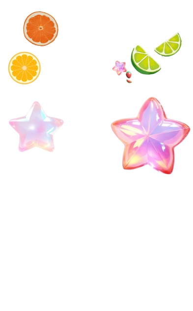 Lemons oranges and stars material