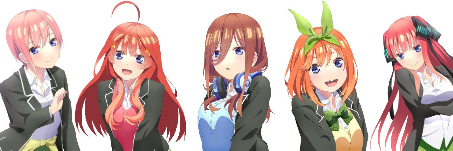 五等分のヘッダー Ibispaint