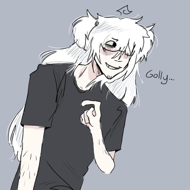 Jazzie drawing bc bored