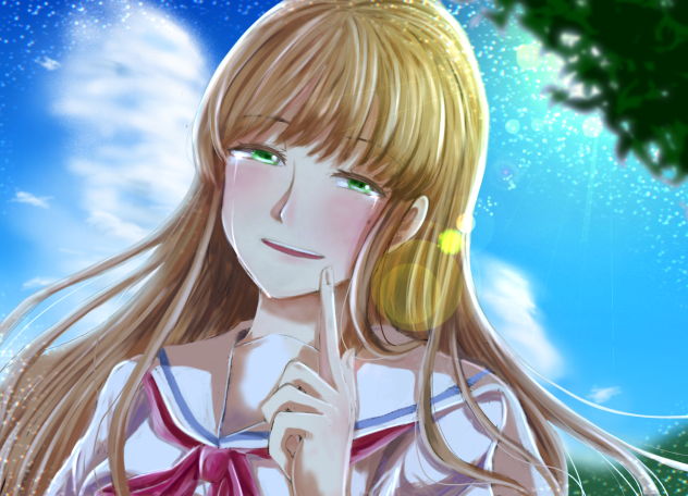 よく晴れた夏の日に