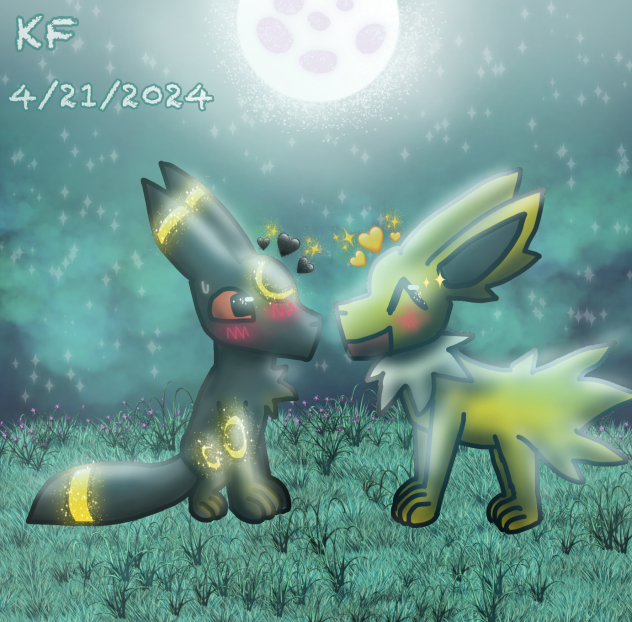 Umbreon X jolteon!!