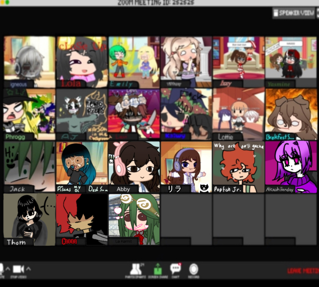 Zoom collab (again like I said🙄😏😡)