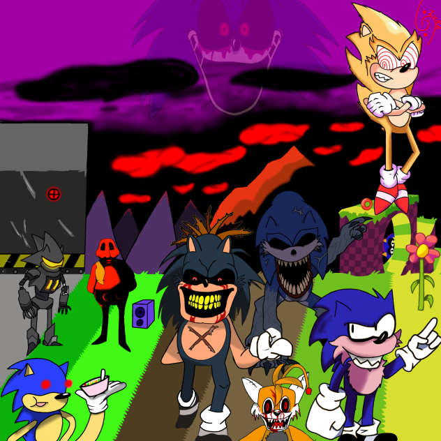 personajes de Sonic.exe