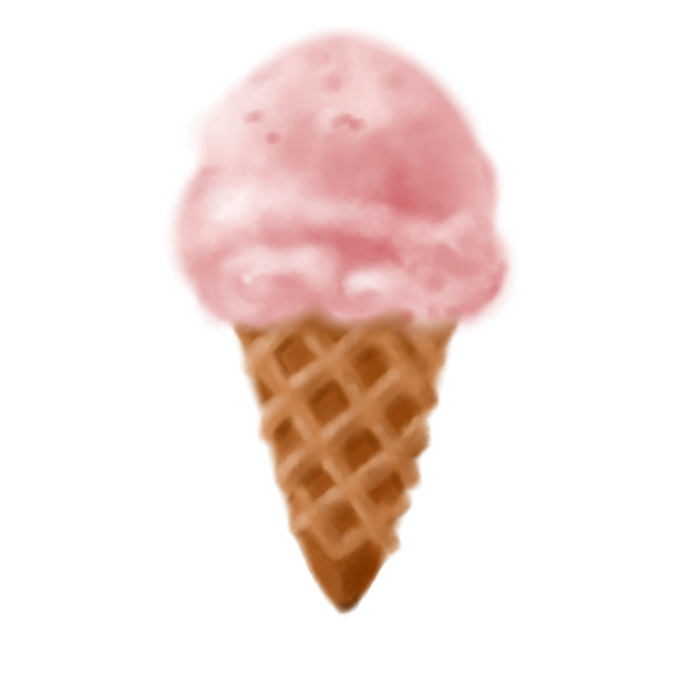 Strawberry ice cream