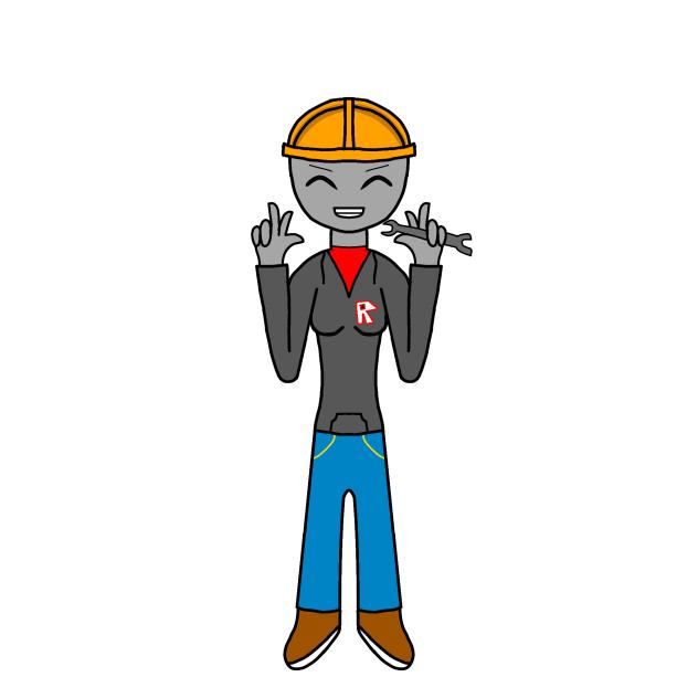 gender-bent builder man (forsaken)