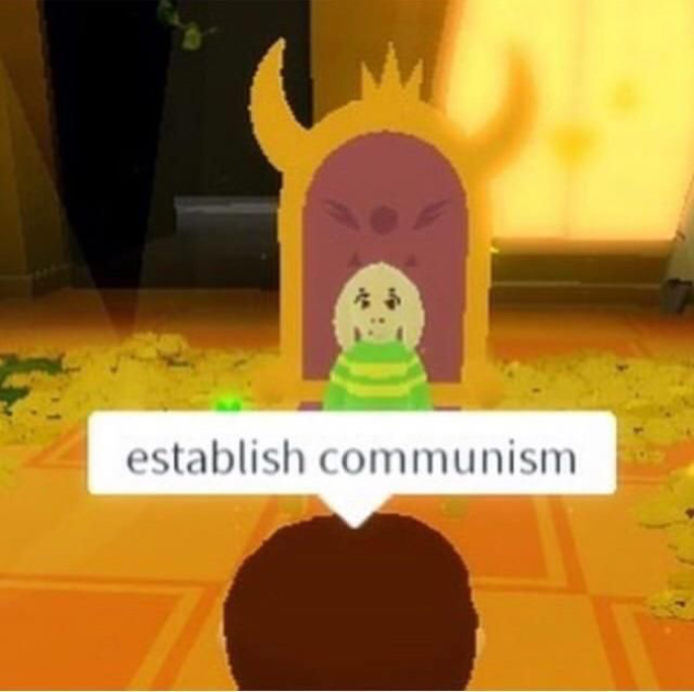 Ah yes communism