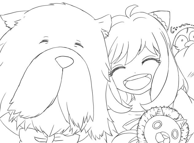 なかよし♪（アーニャ♡ボンド）