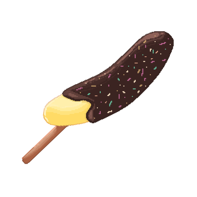 Choco banana (pixel)