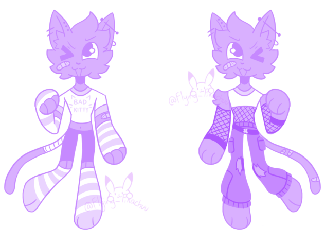 Dreamy Carmine (alt outfits)