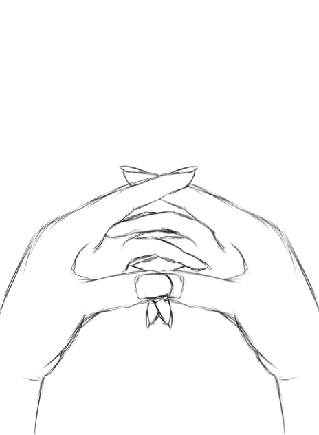 考える