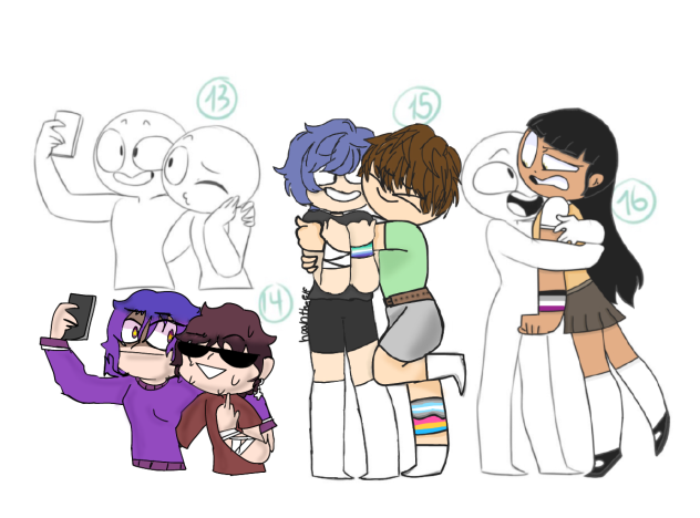 Hug and photo collab