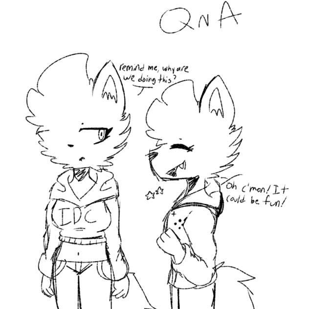I'm hosting a QnA for the fluffy sister!