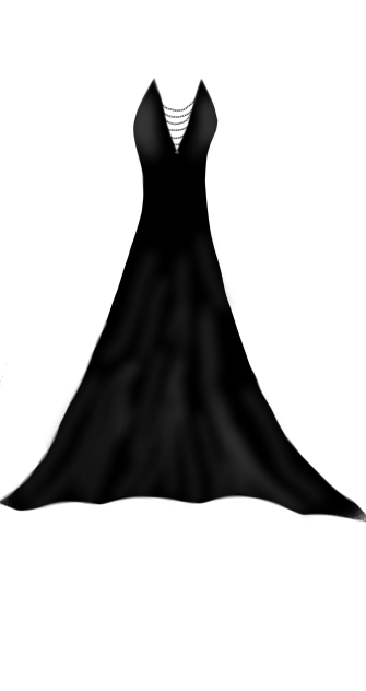 my fancy black dress design