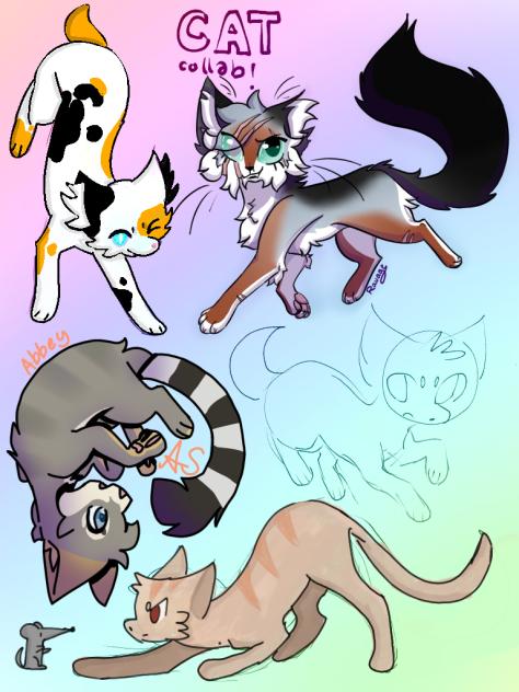 Cat Collab - ibisPaint