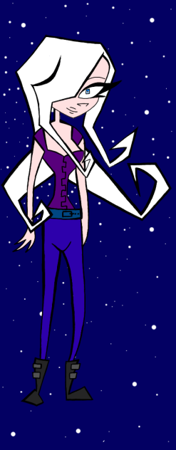 my oc IceHeart in invader zim