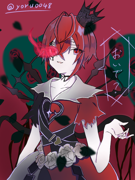 イロドリオン　オーダーページ　ツイステ　リドル.ローズハート リドルくん（オーバーブロット） - ibisPaint