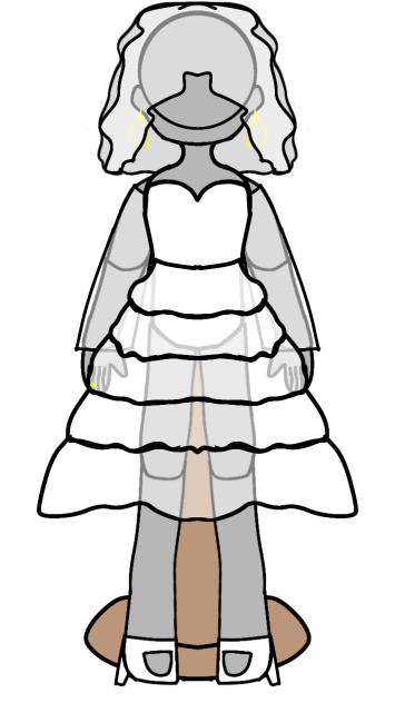 wedding dress tutorial or something lolz