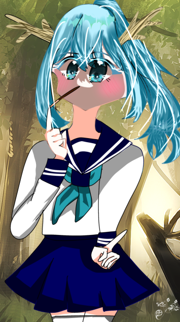 鹿の子！？