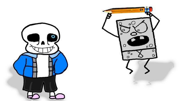 DoodleBob and Sans