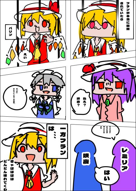 フランがもし、幽閉されていたら