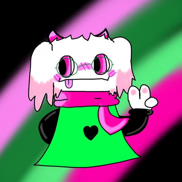 Peace sign ralsei