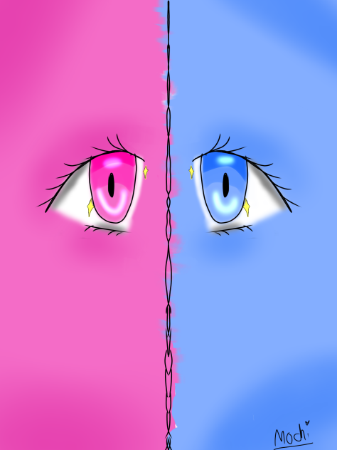 🌸💗or 💎💙