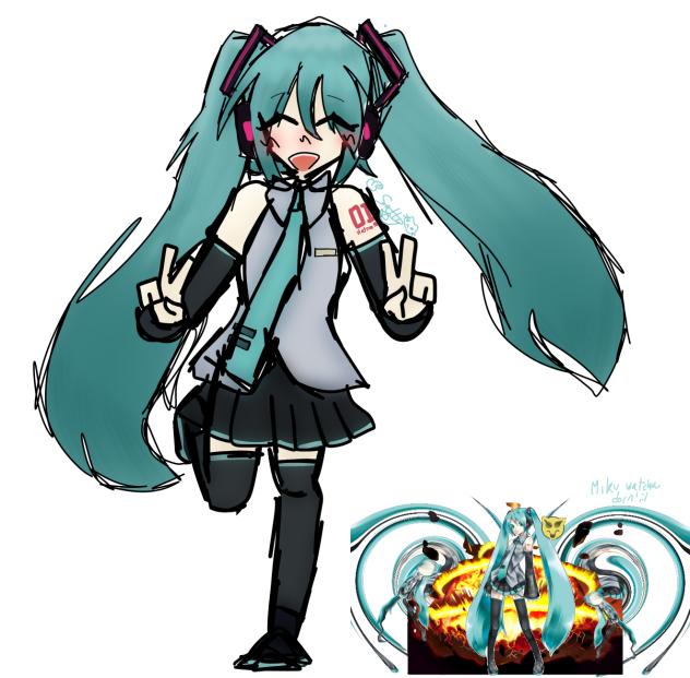 Hatsune miku!