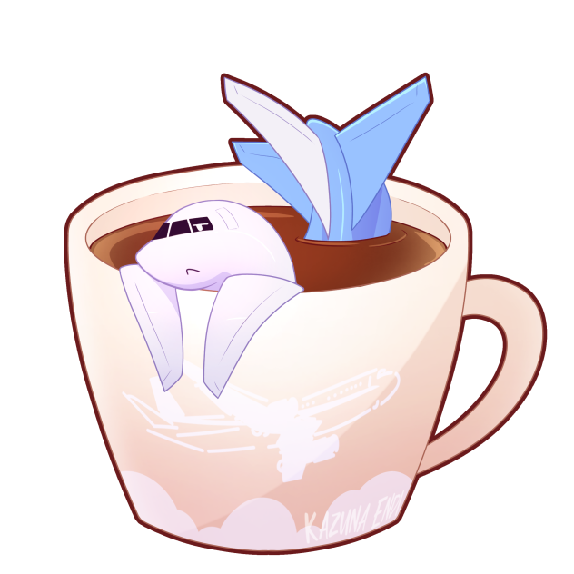 cup of plane coffee