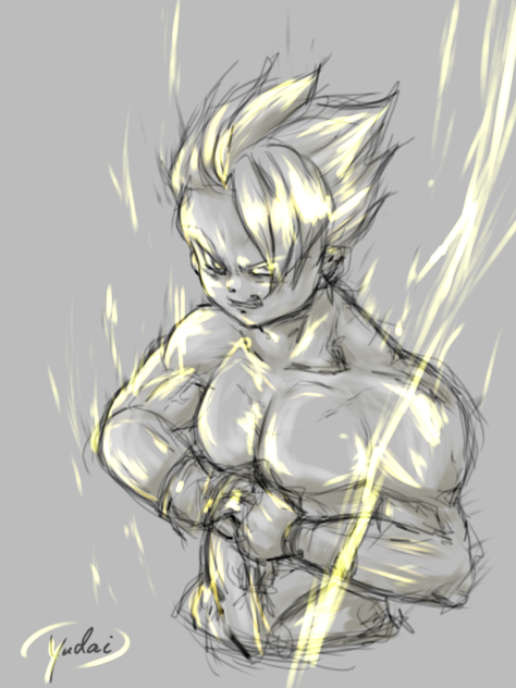 感情のまま描いた