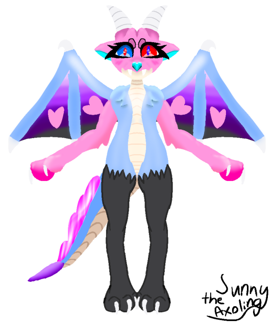 Furry-Sunny the Dragon-1st part is done!
