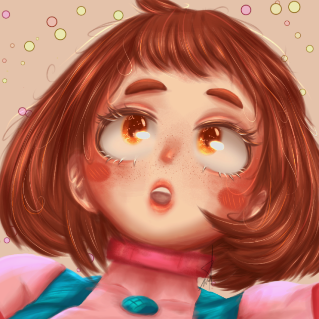 Uraraka coloring