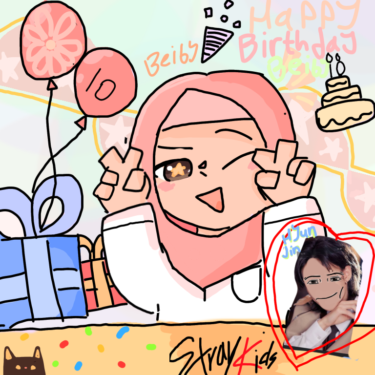 HBD BADDIEEE - ibisPaint