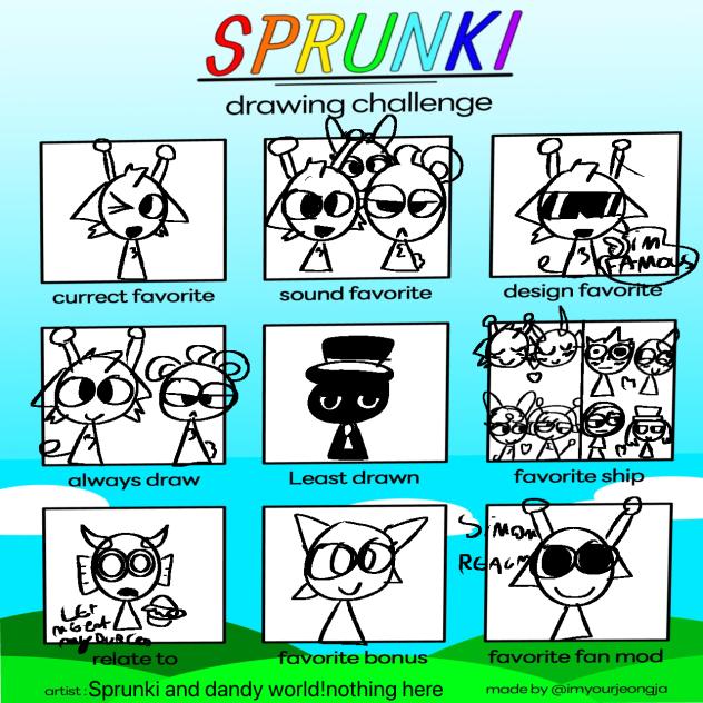 Sprunki challeng