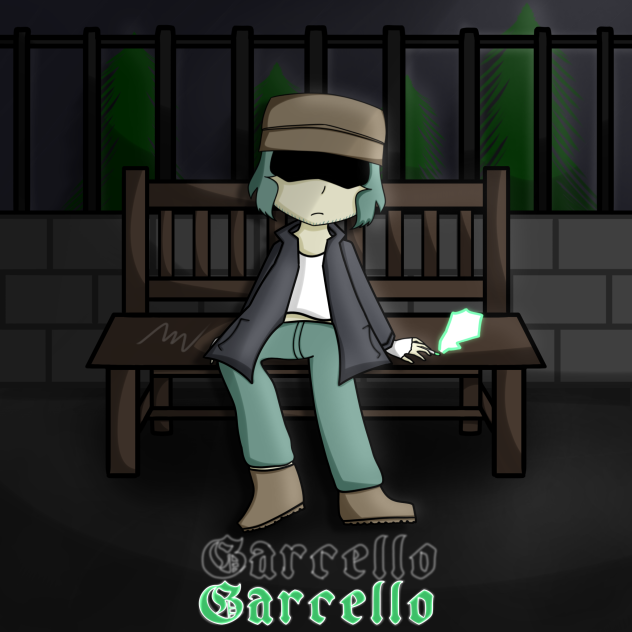 Garcello on the bench