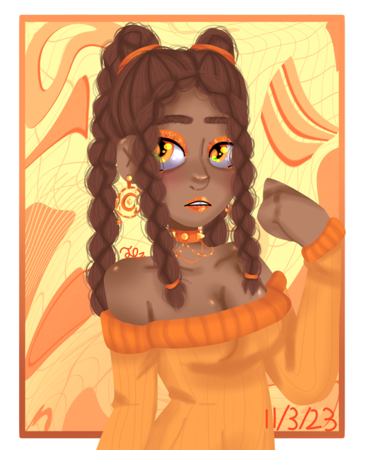 🧡 Orange 🧡 - ibisPaint