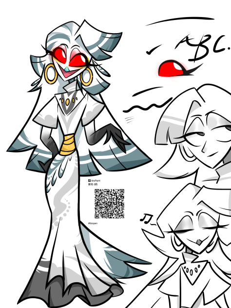 地狱客栈画风定制稿