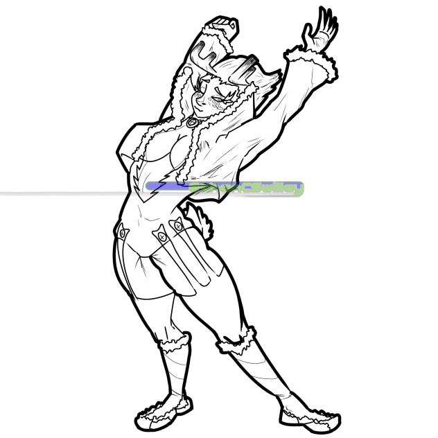Chrimmuh Ara Lineart