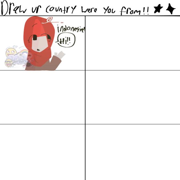 draw ur country were you from!!