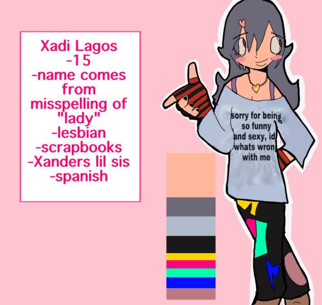 Character sheets 2 - ibisPaint
