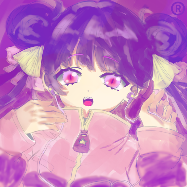 塗り絵練習女の子