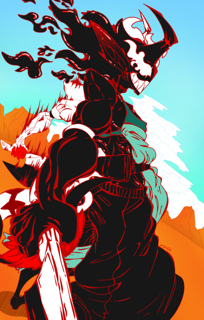 Junior's Demon form